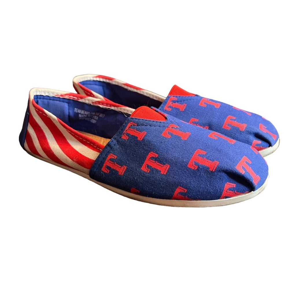 Team Beans MLB Texas Rangers Loafers